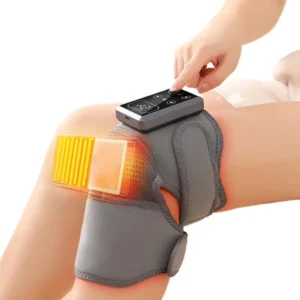 Knee Heating Pad With Massager Electric Heating Wrap Brace For Knee Wireless Design Massaging Knee Protector For Elbows Calves